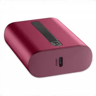 Acumulator extern Cellularline Thunder 10000, 10000mAh, Rosu