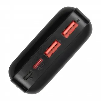 Acumulator extern Rivacase VA2102, 20000mAh, Negru