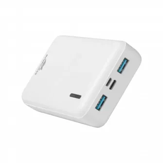 Acumulator extern RivaCase VA2572, 2000mAh, Alb
