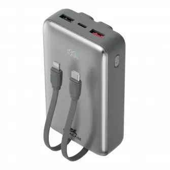 Acumulator extern Rivacase VA2612, 20000mAh, Argintiu