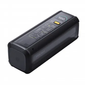 Acumulator extern Xiaomi 212W HyperCharge, 25000mAh, Negru