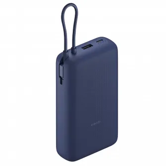 Acumulator extern Xiaomi BHR8975GL, 20000mAh, Albastru