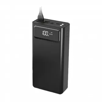 Acumulator extern XO PR125, 50000mAh, Negru