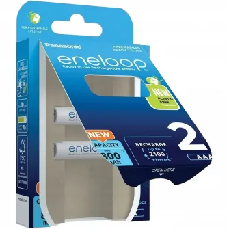 Acumulatori Panasonic BK-4MCDE/2CP, AAA, 800mAh, 2buc.