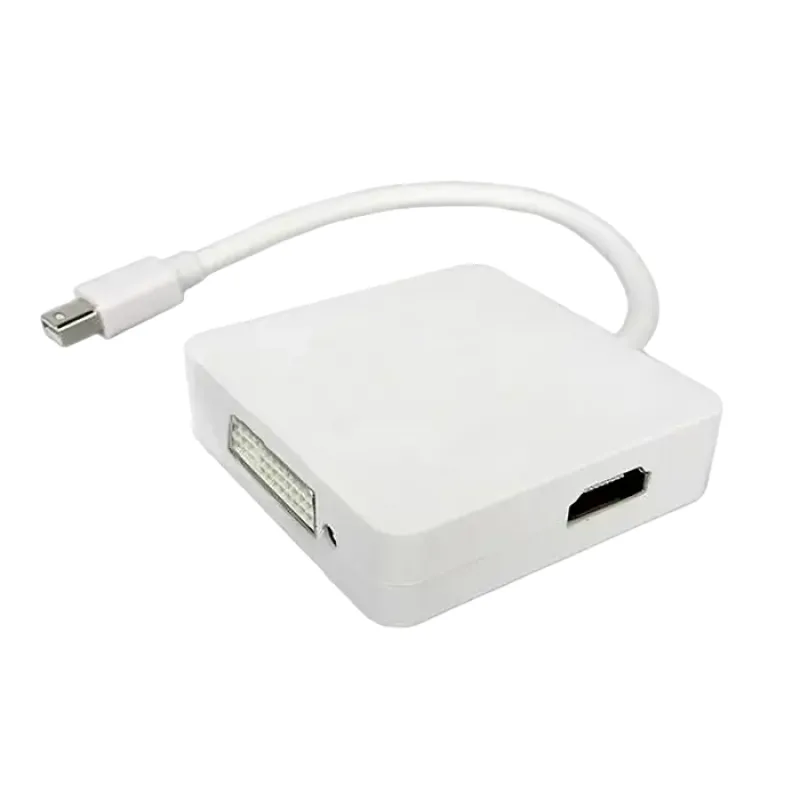 Adapter 3-in-1 DP Mini to HDMI/DVI/DP cable 0.15M