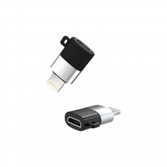 Адаптеры XO NB149A, USB Type-A/Type-C, Чёрный