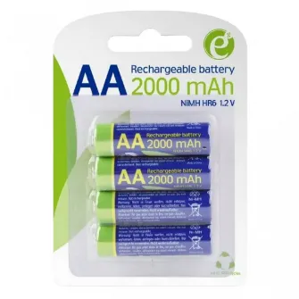 Аккумуляторы Energenie EG-BA-AA20R4-01, AA, 2000mAh, 4pcs.