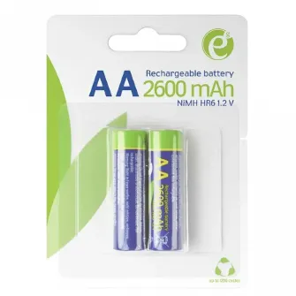 Аккумуляторы Energenie EG-BA-AA26-01, AA, 2600mAh, 2pcs.
