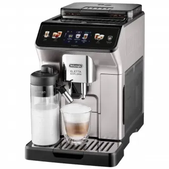 Aparat de cafea DeLonghi ECAM450.65.S, Otel Inoxidabil | Negru