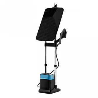 Aparat de calcat cu aburi stationar Tefal QT2022E1, Negru | Albastru