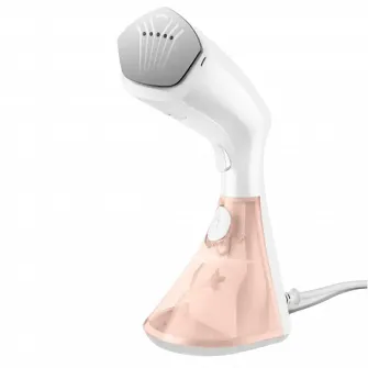 Aparat de calcat vertical cu aburi PHILIPS GC801/10, Alb | Roz