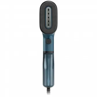 Aparat de calcat vertical cu aburi Tefal DT2020E1, Albastru