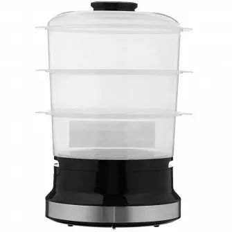 Aparat de gatit cu aburi Tefal VC204810, Negru