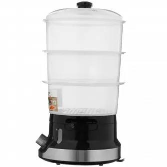 Aparat de gatit cu aburi Tefal VC204810, Negru