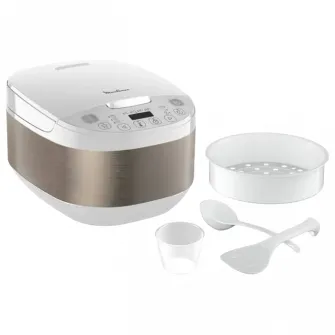 Aparat de gatit multifunctional Moulinex MK622132, Alb