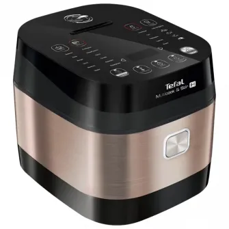 Aparat de gatit multifunctional Tefal FUZZY, Negru / Bronz