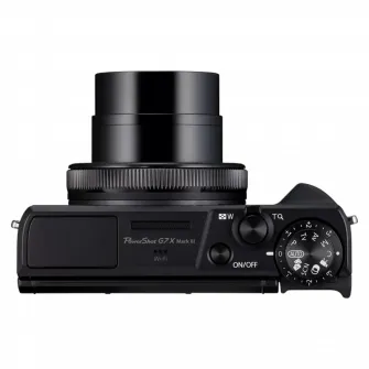 Aparat Foto Compact Canon PowerShot G7 X Mark III, Vlogger Kit, Negru