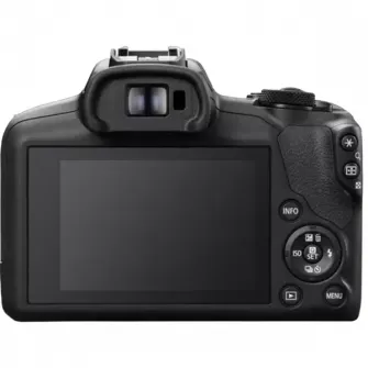 Aparat Foto Mirrorless Canon EOS R100 Black & RF-S 18-45mm f/4.5-6.3 IS STM KIT, Negru