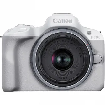 Aparat Foto Mirrorless Canon EOS R50 & RF-S 18-45mm f/4.5-6.3 IS STM KIT