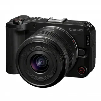 Aparat Foto Mirrorless Canon EOS R50 V Black V2.4GHz & RF-S 14-30mm f/4-6.3 ISSTM
