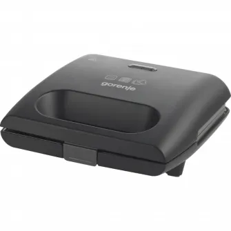 Aparat pentru sandwich multifunctional Gorenje SM703GCB, Negru