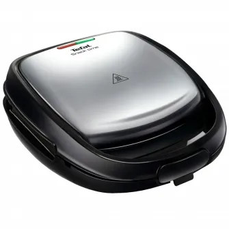 Aparat pentru sandwich multifunctional Tefal SW341D12, Argintiu | Negru
