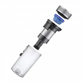 Aspirator Vertical Samsung Jet 75E Complete, Negru | Argintiu
