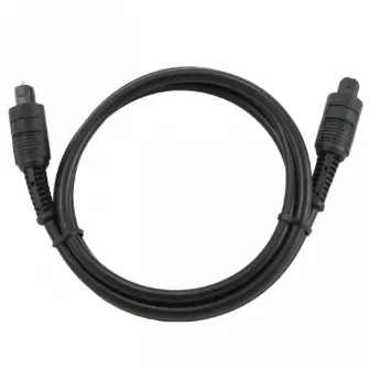 Аудиокабель Cablexpert CC-OPT-1M, Toslink - Toslink, 1м, Чёрный