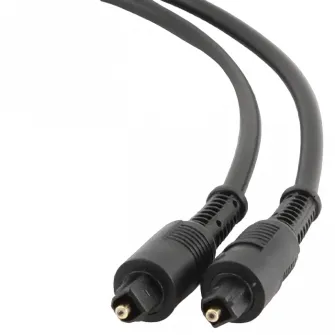 Аудиокабель Cablexpert CC-OPT-2M, Toslink - Toslink, 2м, Чёрный