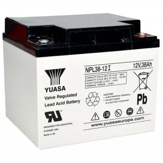 Baterie UPS 12V/  38AH Yuasa NPL38-12I, 10-12 years, Long Life