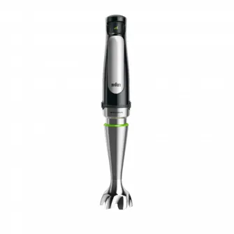 Blender de mana BRAUN MQ7035X, Negru | Argintiu