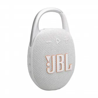 Boxa portabila JBL Clip 5, Alb