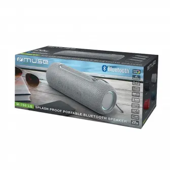 Boxa portabila MUSE M-780 LG, Argintiu