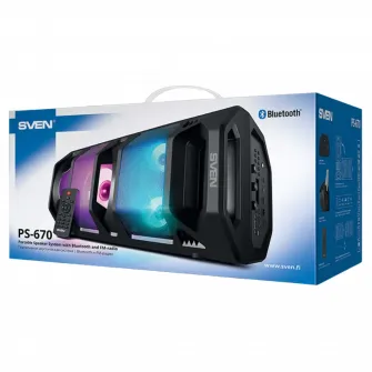 Boxa portabila SVEN PS-670, Negru