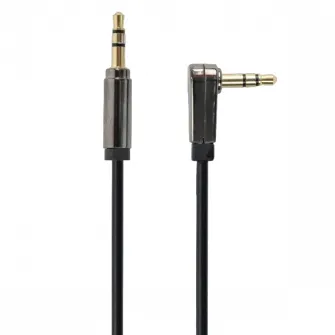 Аудиокабель Cablexpert CCAP-444L-6, 3.5mm 3-pin (M) - 3.5mm 3-pin (M), 1,8м, Чёрный