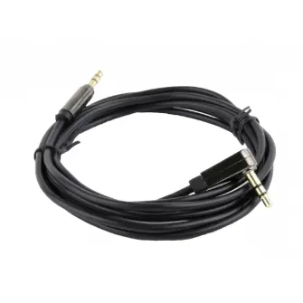 Аудиокабель Cablexpert CCAP-444L-6, 3.5mm 3-pin (M) - 3.5mm 3-pin (M), 1,8м, Чёрный
