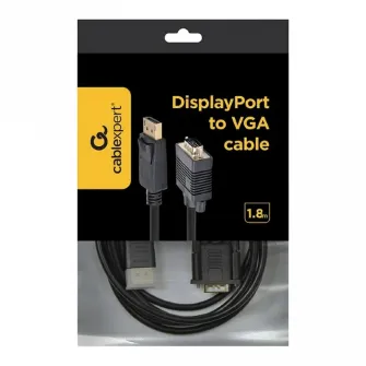 Cable DP to VGA 1.8m Cablexpert, CCP-DPM-VGAM-6