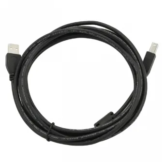Cable USB, AM/BM, 3.0 m, USB2.0 Premium quality with ferrite core, CCF-USB2-AMBM-10