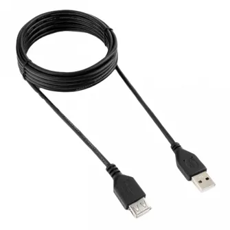 Cable USB, USB AM/AF, 3.0 m, USB2.0, Cablexpert, CCP-USB2-AMAF-10