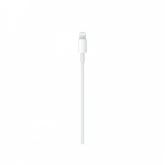 Cablu incarcare si sincronizare Apple MM0A3ZM/A, USB Type-C/Lightning, 1m, Alb