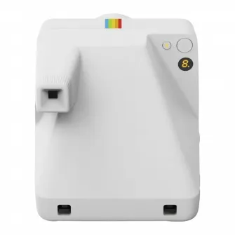 Camera Foto Polaroid Now+ Gen 3 + Color Film Bundle, Alb