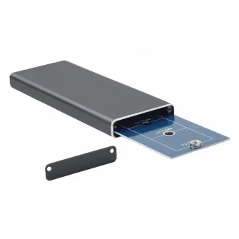 Carcasa externa Cablexpert EE2280-U3C-03, Gri