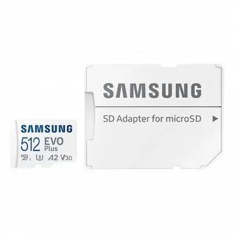 Карта памяти Samsung EVO Plus MicroSDXC, 512Гб (MB-MC512SA/KR)