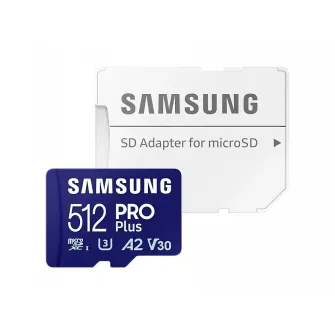 Карта памяти Samsung PRO Plus MicroSD, 512Гб (MB-MD512SA/KR)