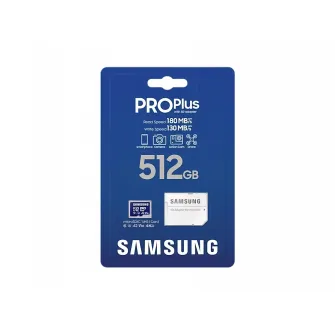 Карта памяти Samsung PRO Plus MicroSD, 512Гб (MB-MD512SA/KR)