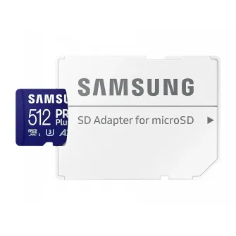Карта памяти Samsung PRO Plus MicroSD, 512Гб (MB-MD512SA/KR)