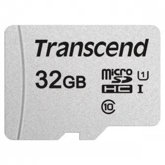 Карта памяти Transcend microSDHC Class 10, 32Гб (TS32GUSD300S)