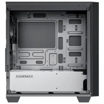Компьютерный корпус Gamemax Aero Mini, Mini-Tower, Без блока питания, Чёрный