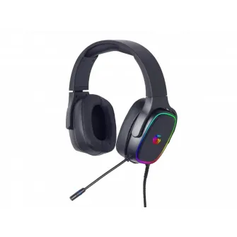 Casti gaming Gembird GHS-SANPO-S300, Cu fir, Negru