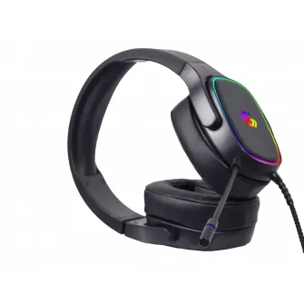 Casti gaming Gembird GHS-SANPO-S300, Cu fir, Negru